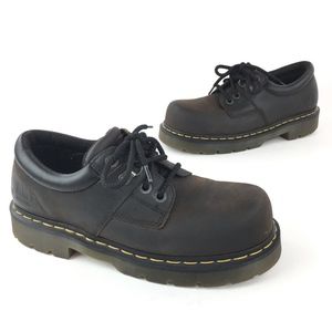 Dr. Martens Brown Leather Shoes  Mens 8 Steel Toe